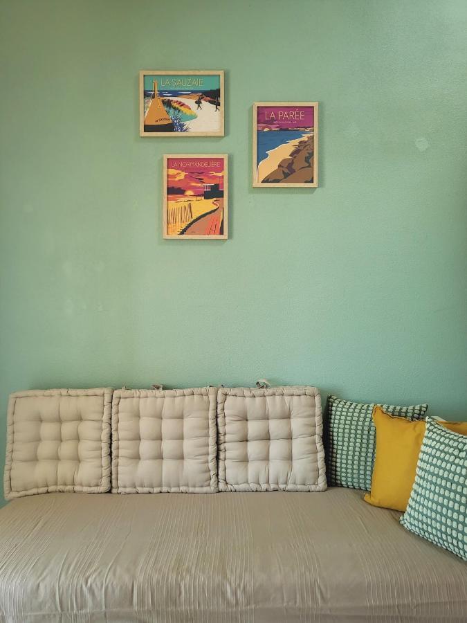 Appart Breti Plage 3 - Duplex Avec Parking ブルティニョール・シュル・メール エクステリア 写真